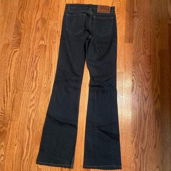 Kevin Howard Jeans, Slight Flair, 5-Pocket Style, Dark Denim, Size 26 - Picture 6 of 10